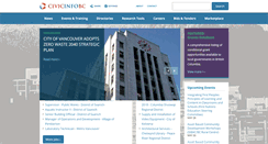Desktop Screenshot of civicinfo.bc.ca